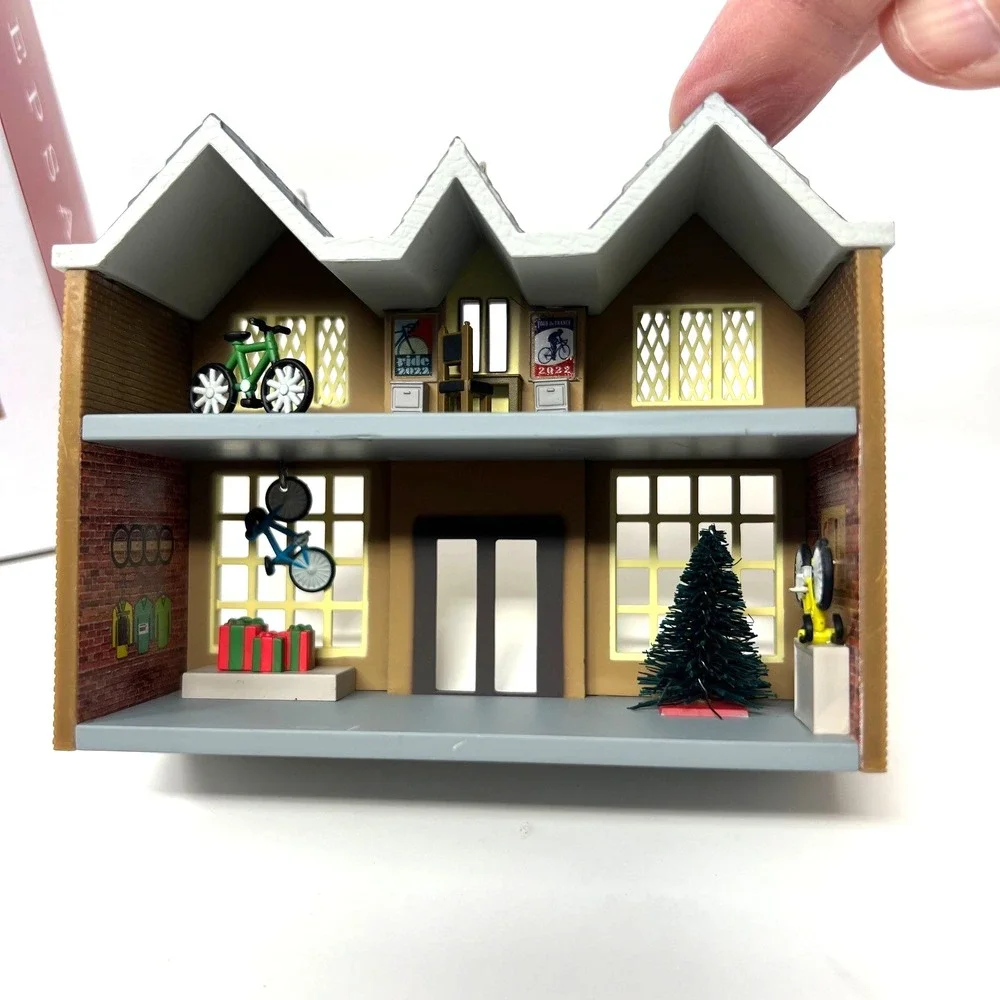 Keepsake Korners Bicycle Shop Ornament Nostalgic Houses & Shops 2022 Hallmark